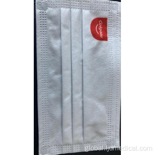 Non-Woven Surgical Face Mask Disposable Protective Face Mask 3-Ply Flat Dust Mask Factory